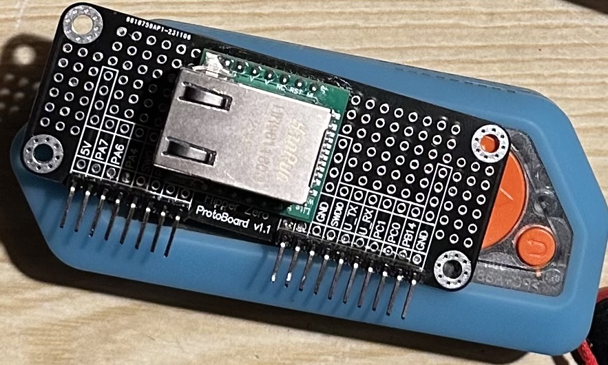 w5500 assebled board